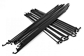 картинка Спицы 246 мм 2,6 мм черные магазин Eltreco являющийся официальным дистрибьютором в России
