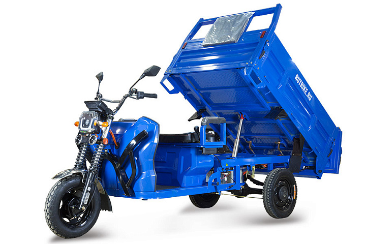 картинка Грузовой электрический трицикл Rutrike D5 1700 гидравлика (60V1200W) от магазина Eltreco
