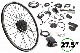 картинка Мотор-колесо комплект Gelbert 36V 500W LCD 27,5" задний магазин Eltreco являющийся официальным дистрибьютором в России