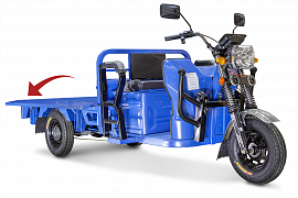 картинка Грузовой электрический трицикл Rutrike Габарит 1700 60V1200W магазин Eltreco являющийся официальным дистрибьютором в России 